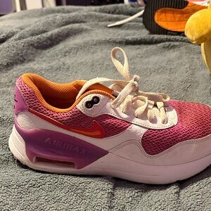 Nike Pink and Orange Air Max Women's Sneaker